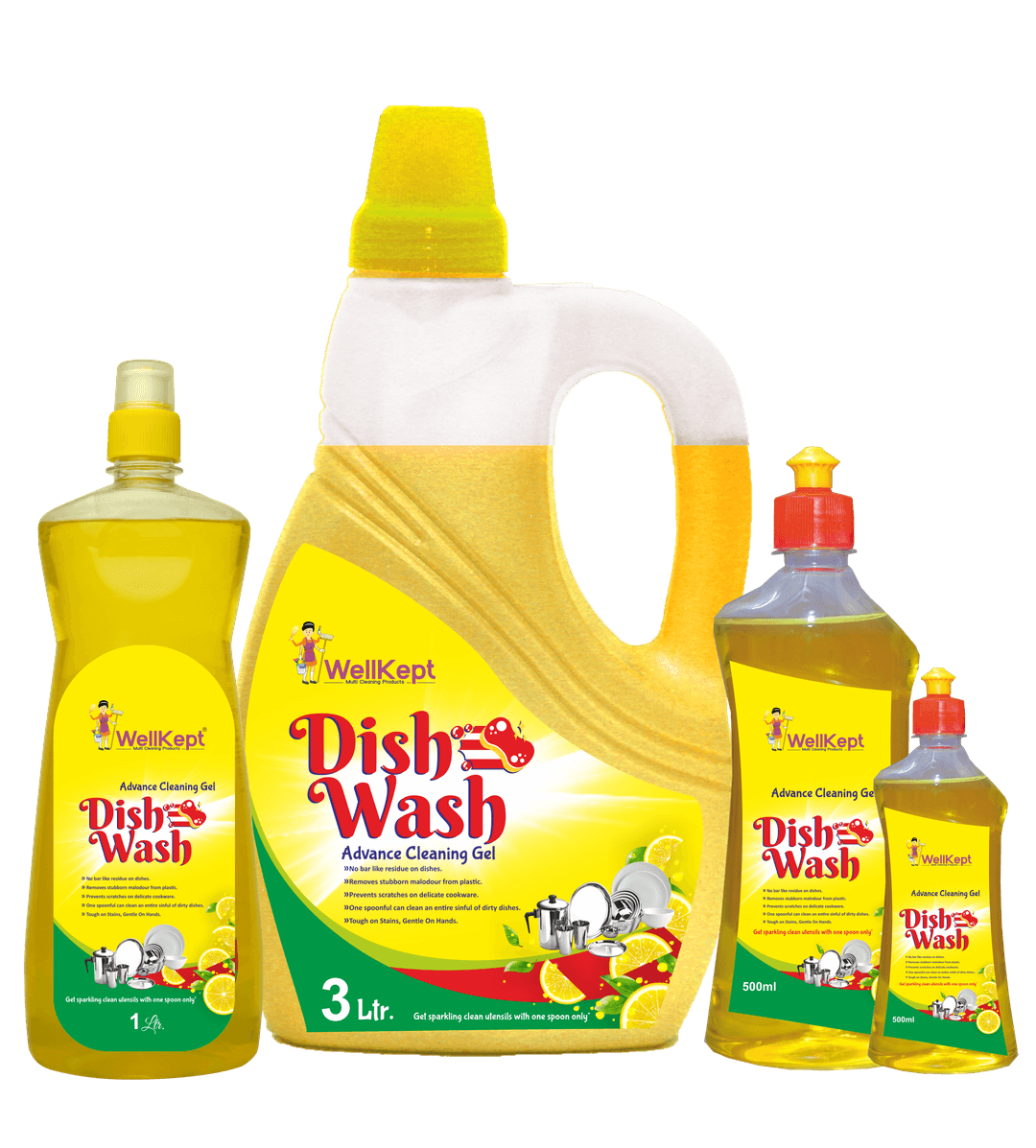 DISHWASH ADVANCE CLEANING GEL